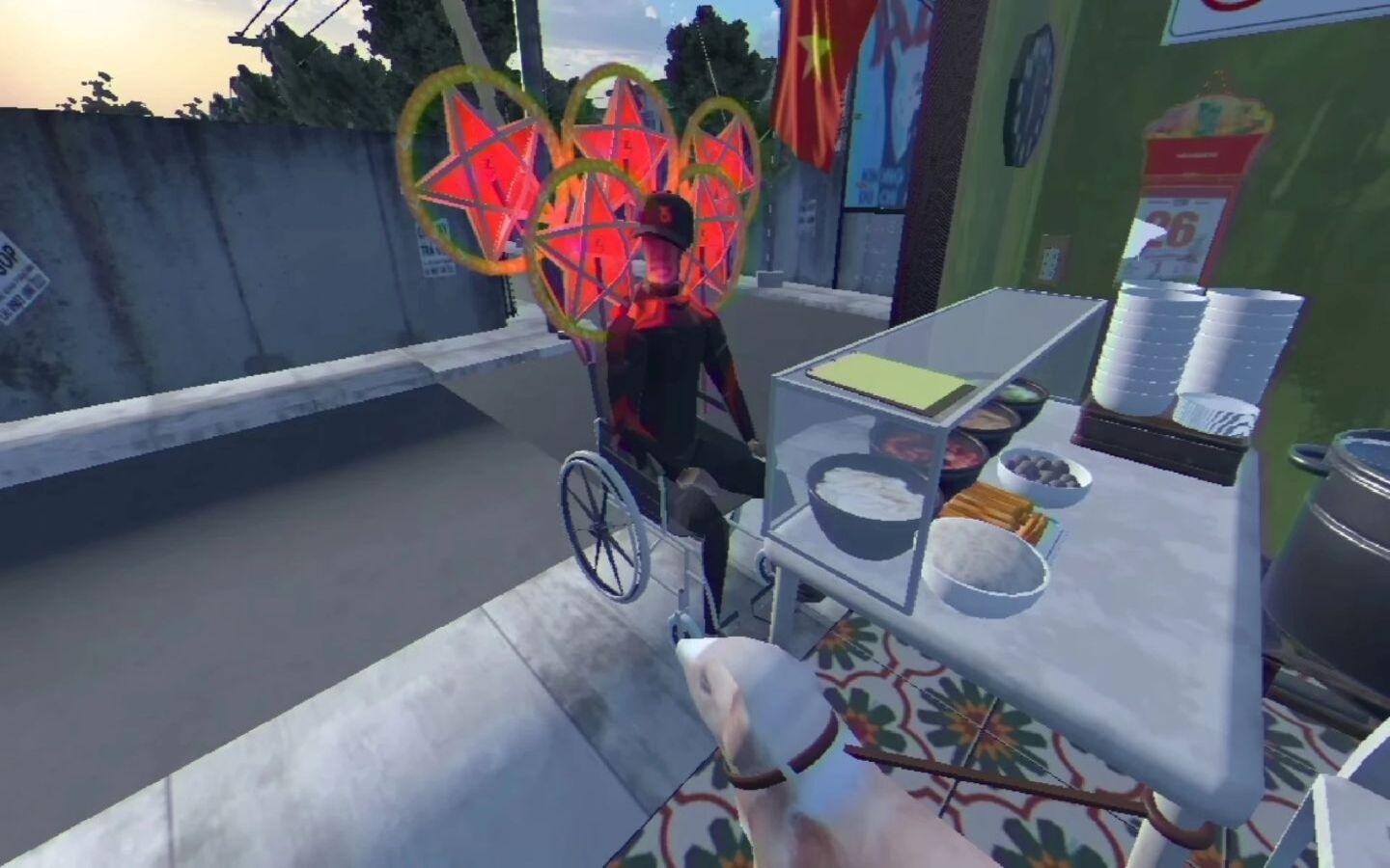 Chiếc xe lăn trong Tiệm Phở Anh Hai trở thành chi tiết được cộng đồng đặc biệt chú ý