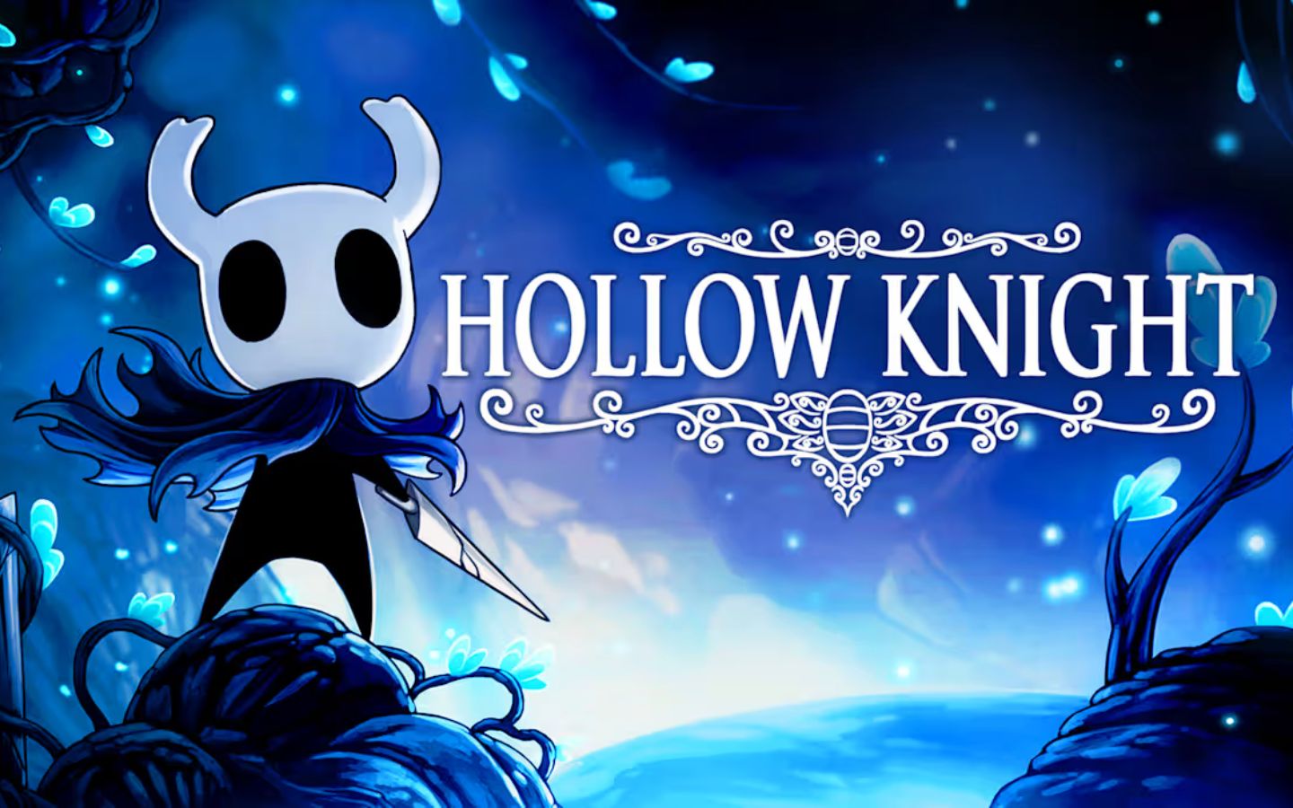 Người chơi hóa thân thành hiệp sĩ nhỏ bé khám phá thế giới ngầm Hallownest đầy bí ẩn và hiểm nguy