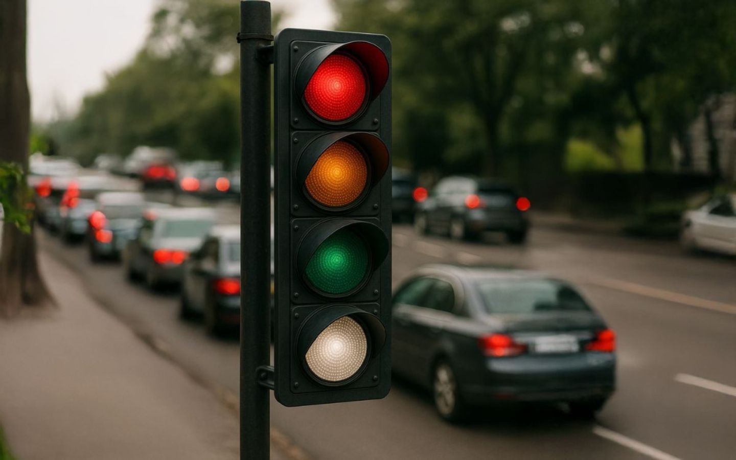 Hệ thống đèn tín hiệu thông minh giúp điều chỉnh luồng phương tiện theo thời gian thực