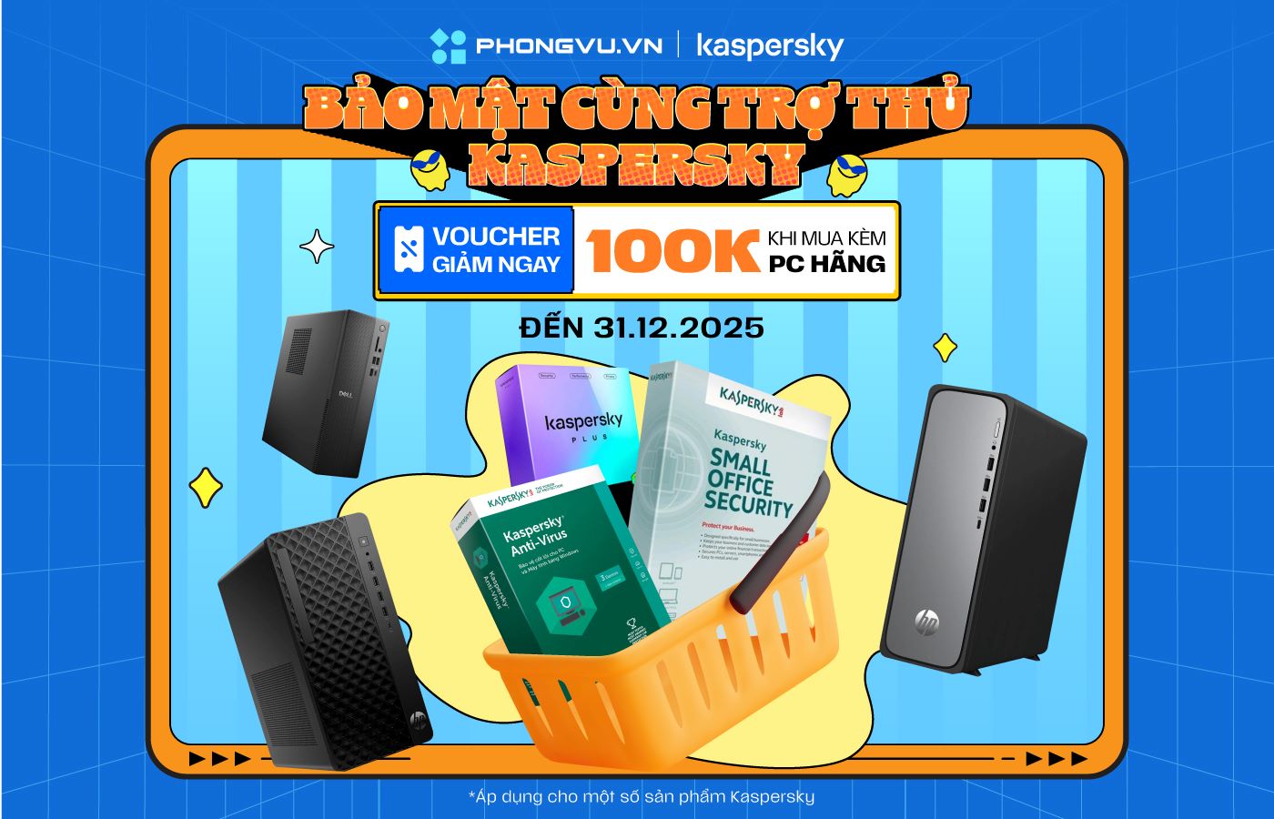 Bảo mật phần mềm hơn với trợ thủ Kaspersky