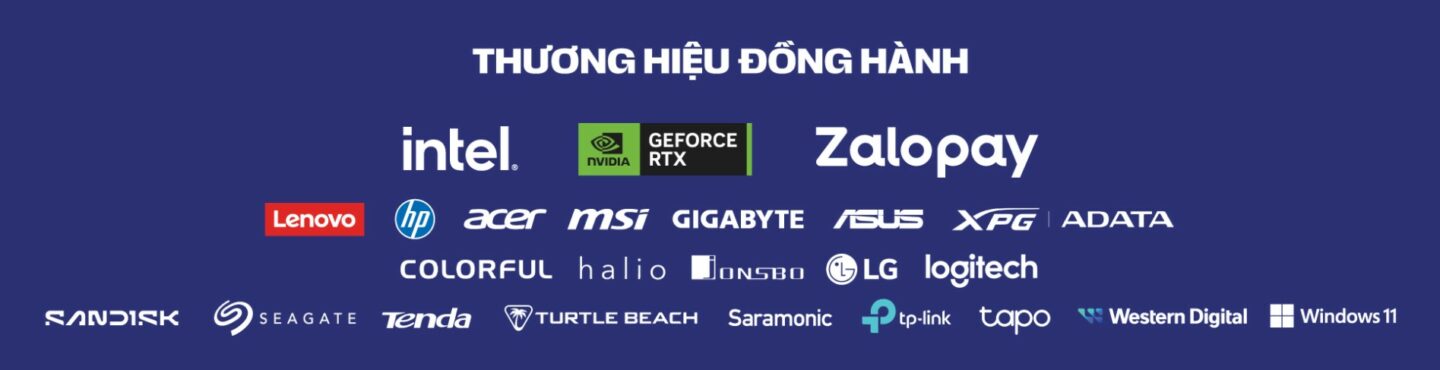 Các thương hiệu đồng hành cùng sự kiện
