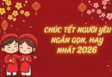 Gợi ý 99+ câu chúc Tết người yêu ngắn gọn, hay nhất 2026 Câu chúc Tết dành cho người yêu