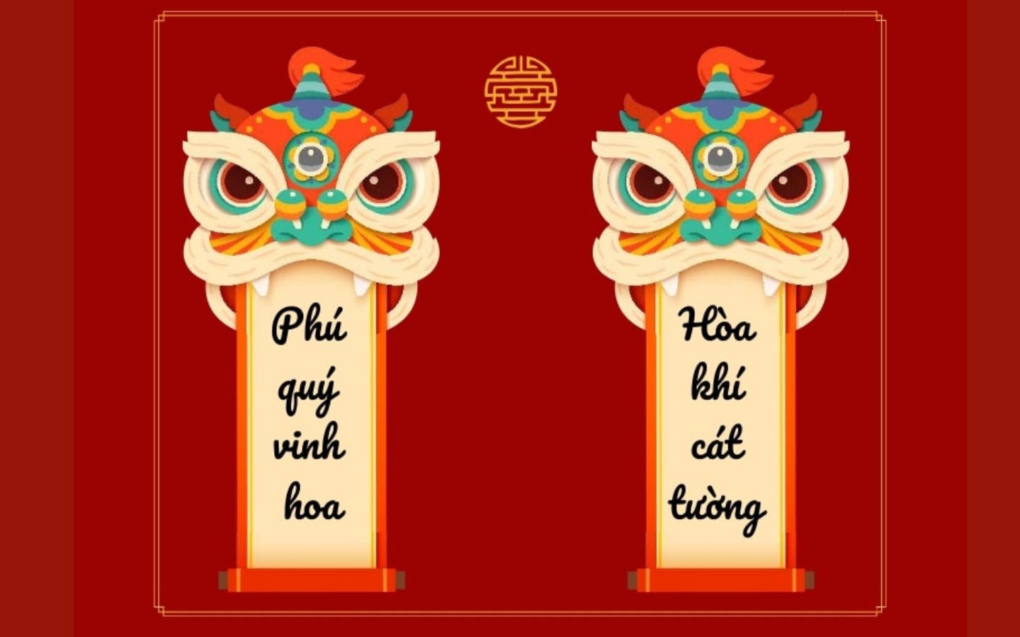 Câu đối 4 chữ cân đối, hài hòa, mang đậm nét văn hóa truyền thống