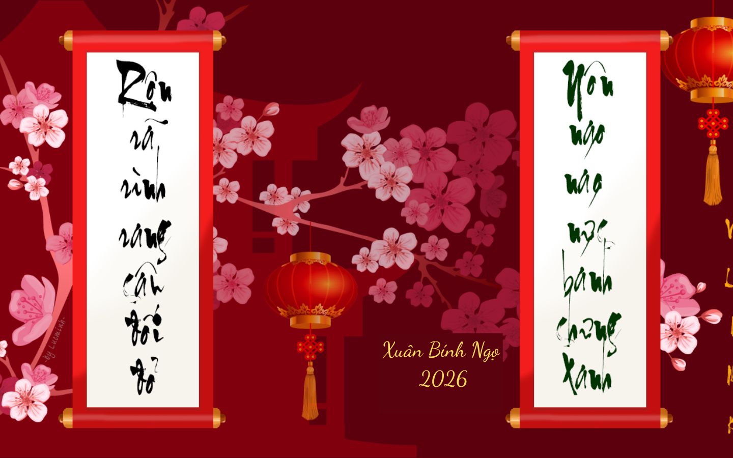 Câu đối Tết là một nét đẹp truyền thống của dân tộc ta