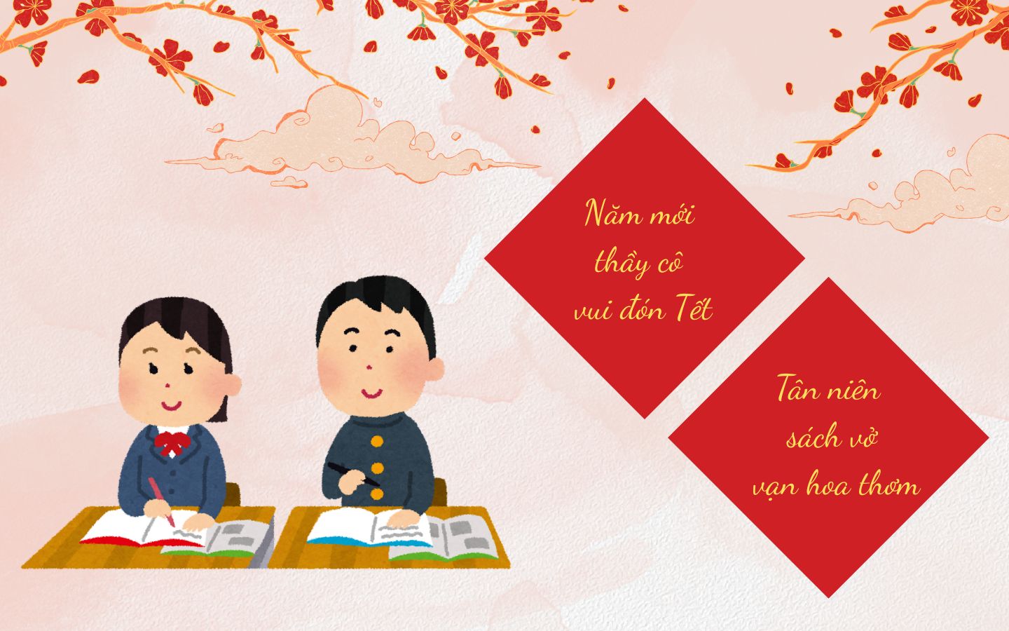 Câu đối Tết cho trường học hay