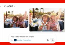ChatGPT đã chính thức tích hợp Adobe Photoshop ChatGPT nay hỗ trợ trực tiếp Photoshop Express, cho phép chỉnh sửa ảnh ngay trong hội thoại