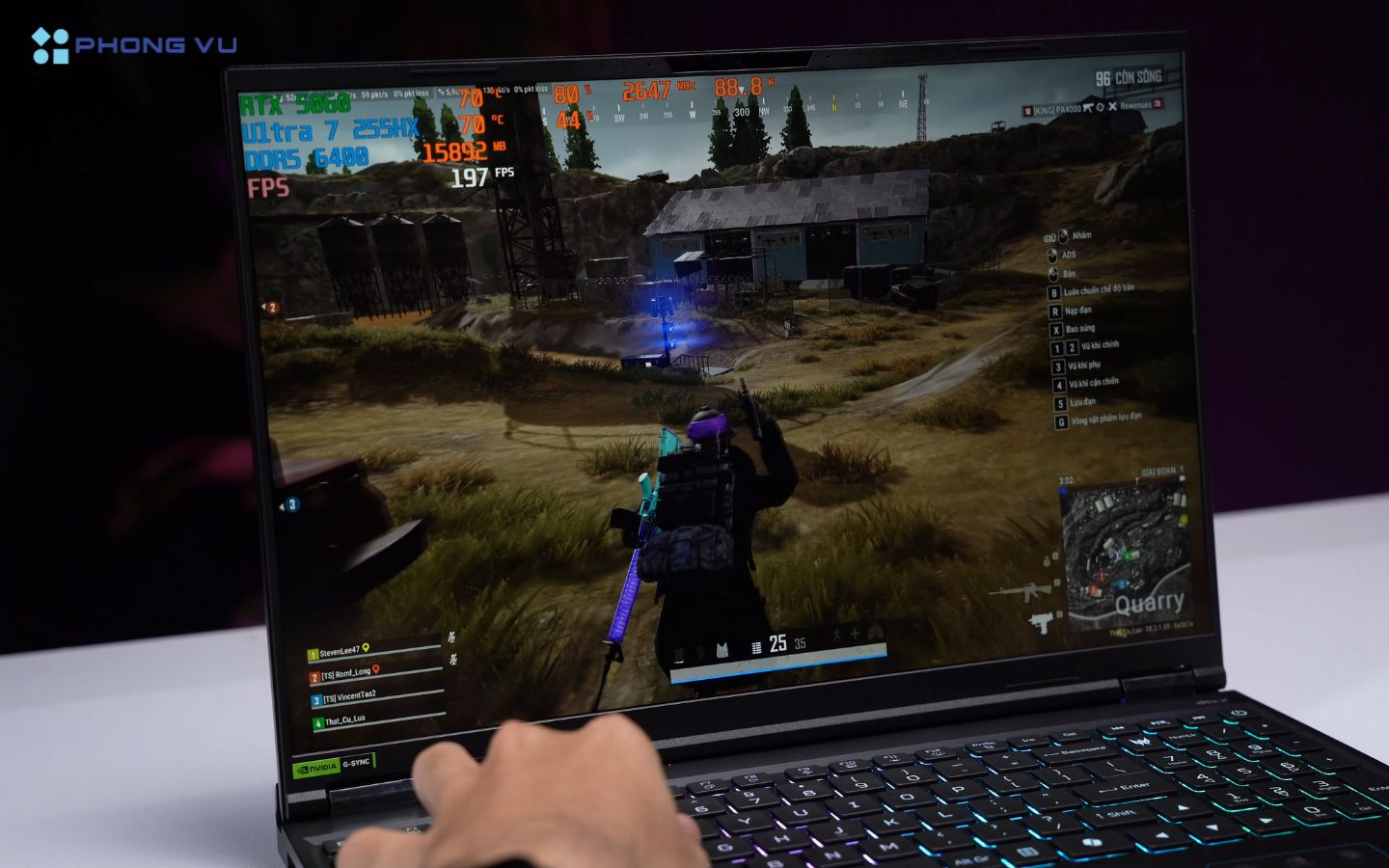 Đánh giá Acer Predator Helios Neo 16 PHN16-73-757W: Laptop gaming màn OLED 2.5K 240Hz siêu đẹp 4 GPU NVIDIA RTX 5060 AI với 8GB VRAM và tổng hiệu suất 608 AI TOPS xử lý mượt mà các tựa game Triple-A