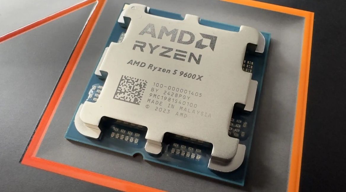 Danh sách CPU chơi game tốt nhất năm 2025 4 AMD Ryzen 5 9600X - CPU gaming phân khúc giá rẻ tốt nhất 2025 với 6 nhân Zen 5
