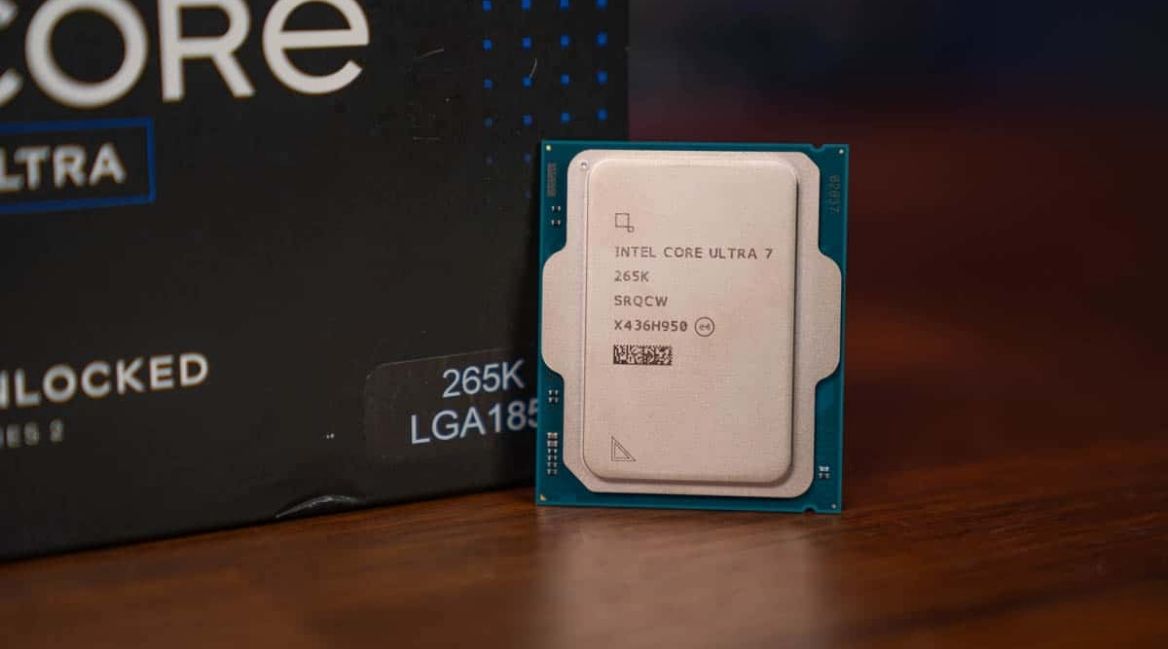Danh sách CPU chơi game tốt nhất năm 2025 5 Intel Core Ultra 7 265K - CPU cân bằng gaming và productivity với 20 nhân Arrow Lake