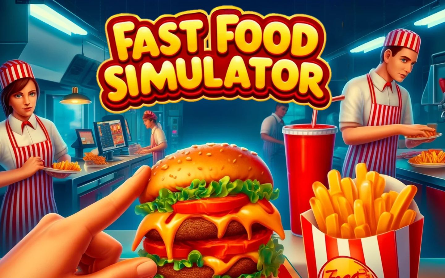 Game mô phỏng bán đồ ăn nhanh cực kỳ thú vị