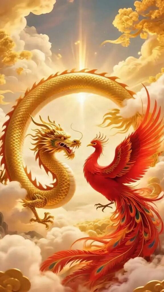 Rồng phượng Hỏa Thổ hòa hợp kích hoạt phú quý