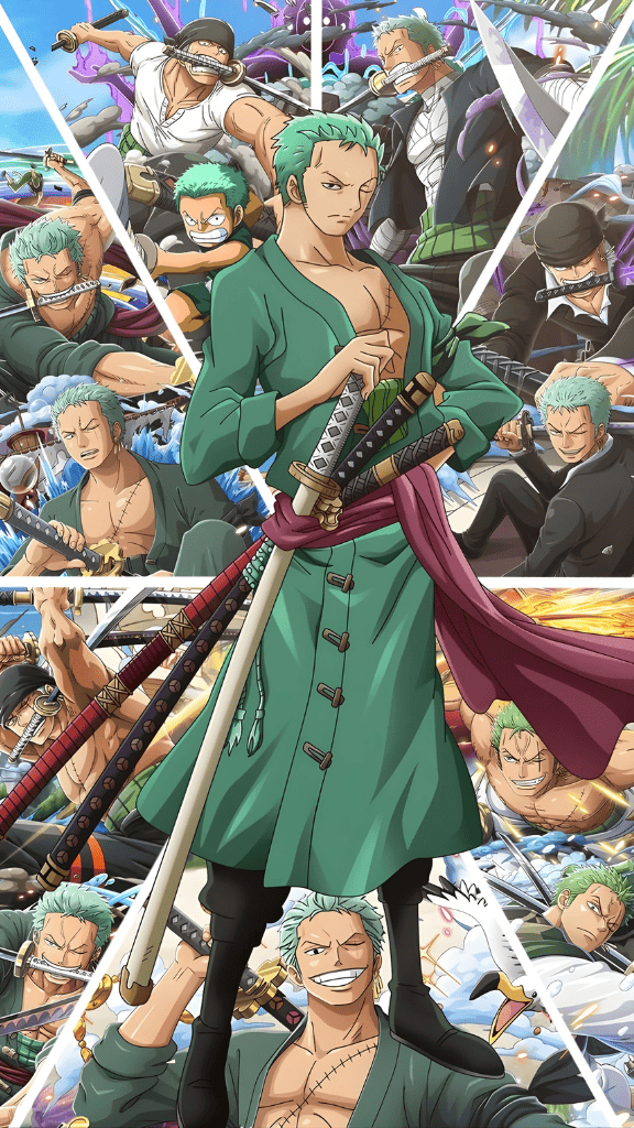 Hình nền Zoro cùng nhiều biểu cảm