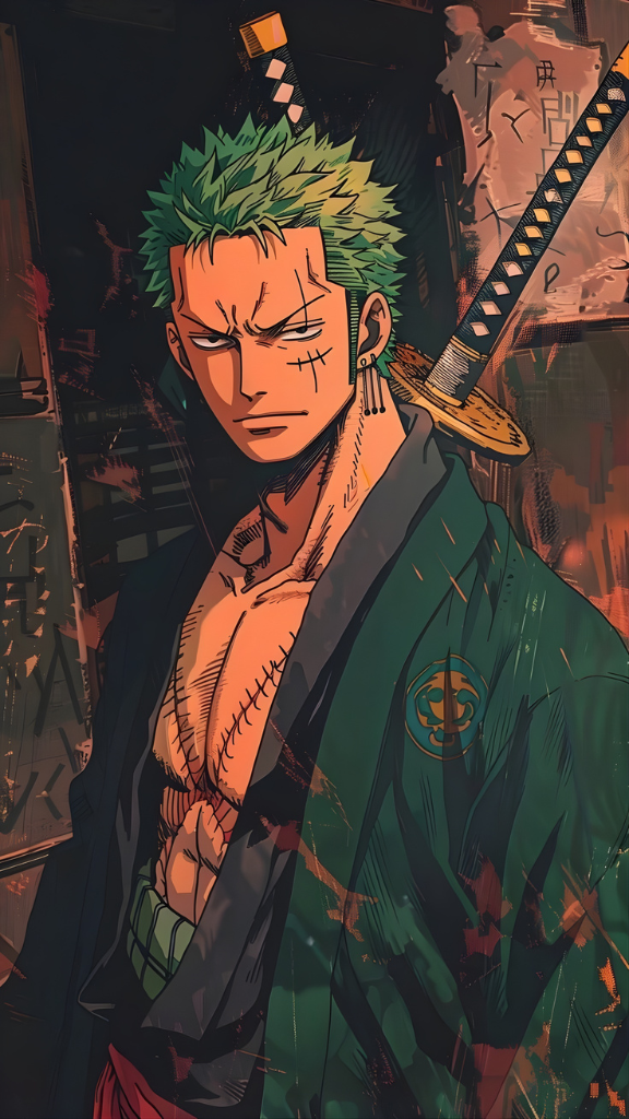 Hình nền điện thoại Zoro đẹp