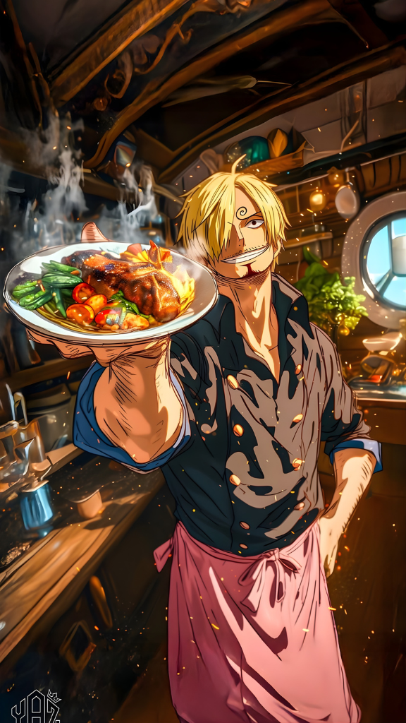 Hình nền đầu bếp ga lăng Sanji