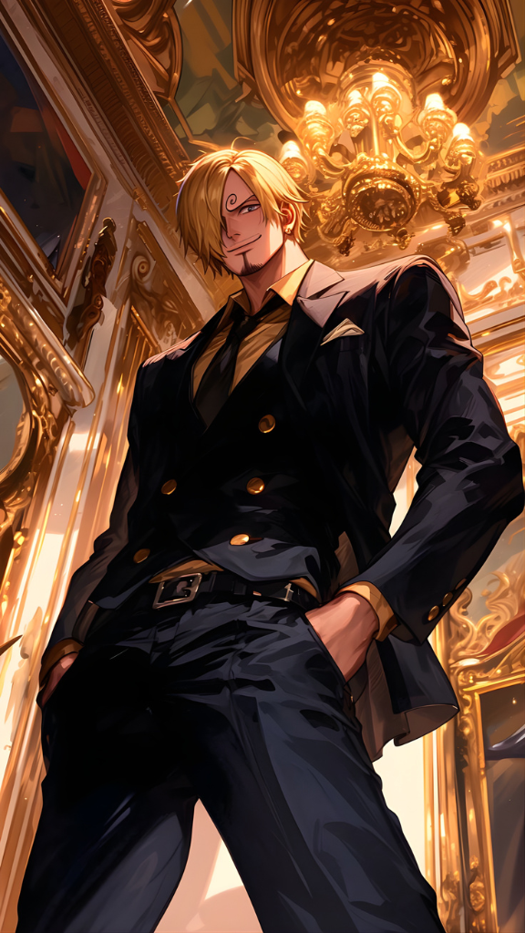 Hình nền điện thoại Sanji cool ngầu