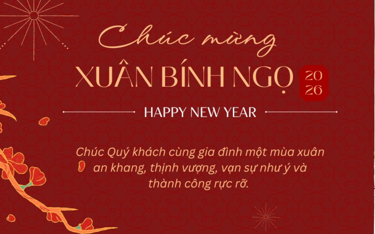 80+ Lời chúc Tết Dương lịch 2026 hay, ngắn gọn cho nhân viên, khách hàng, người yêu, gia đình 3 Lời chúc Tết 2026 cho khách hàng