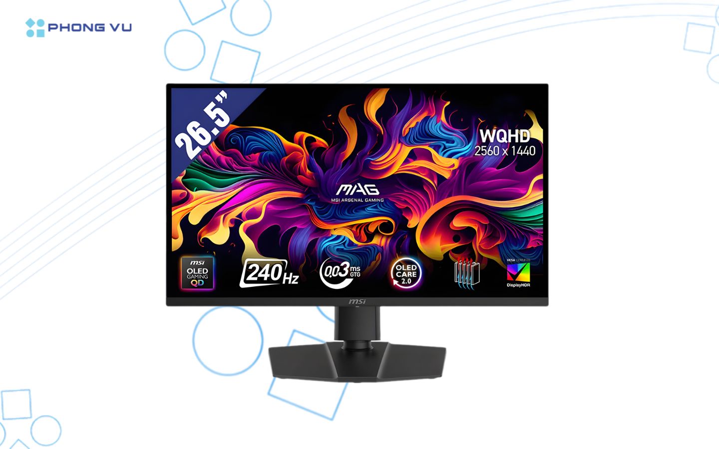Màn hình MSI MAG 273QP QD-OLED X24 26.5"