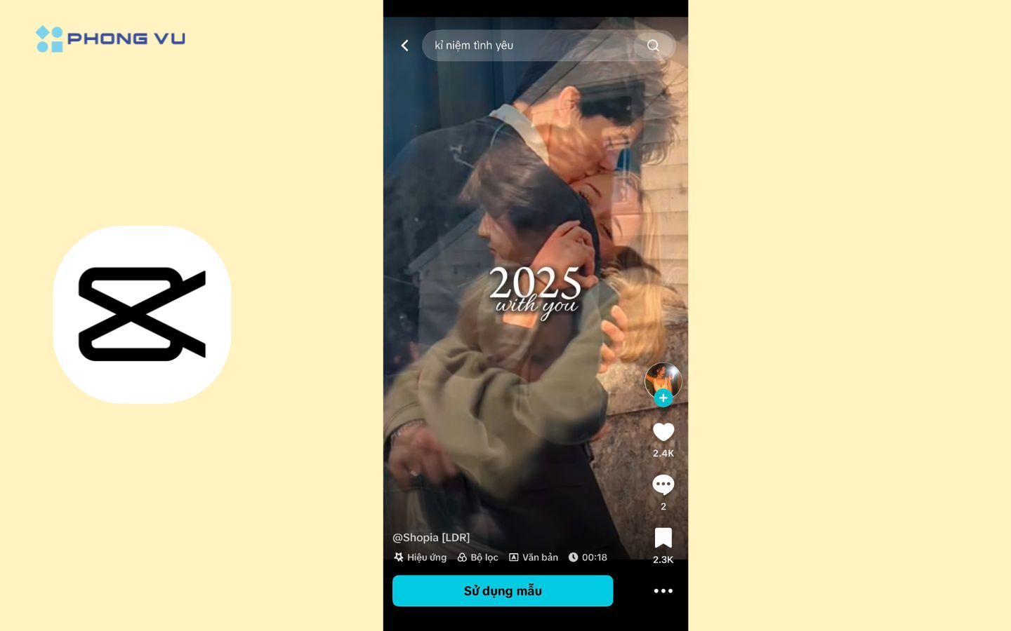 Mẫu RECAP dành cho các cặp đôi