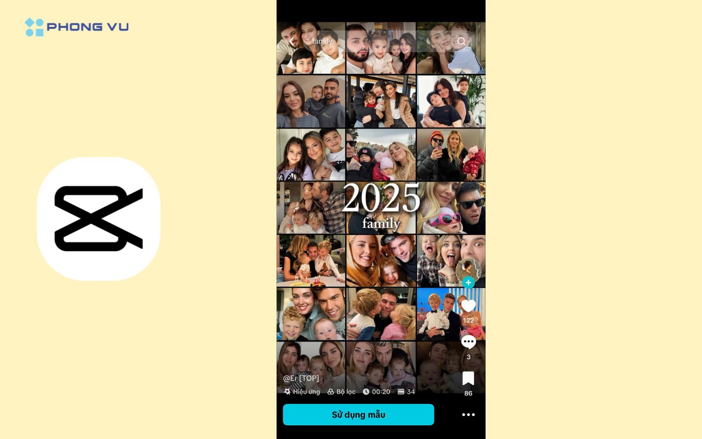 Mẫu RECAP 2025 về gia đình