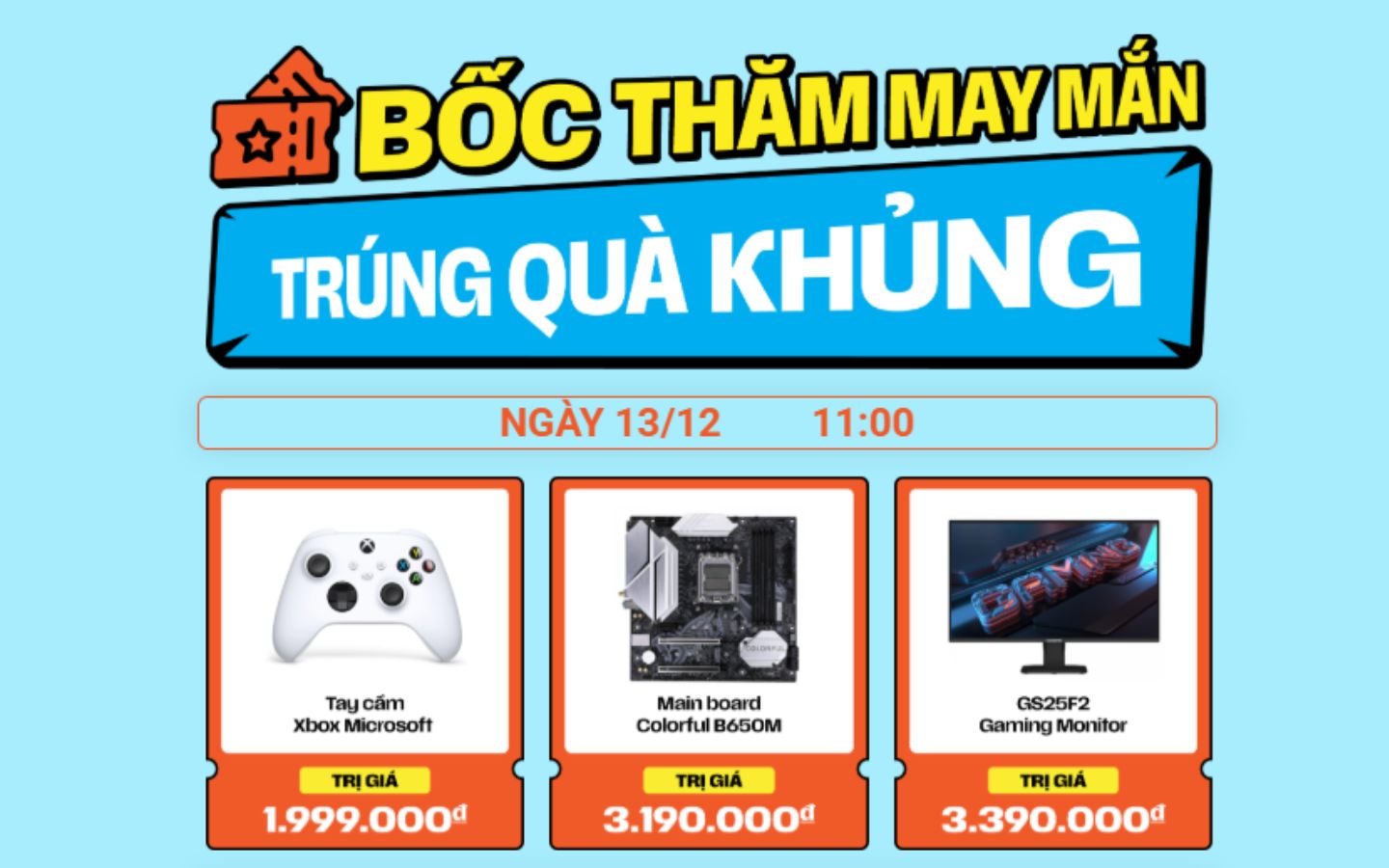 Chương trình Bốc Thăm May Mắn