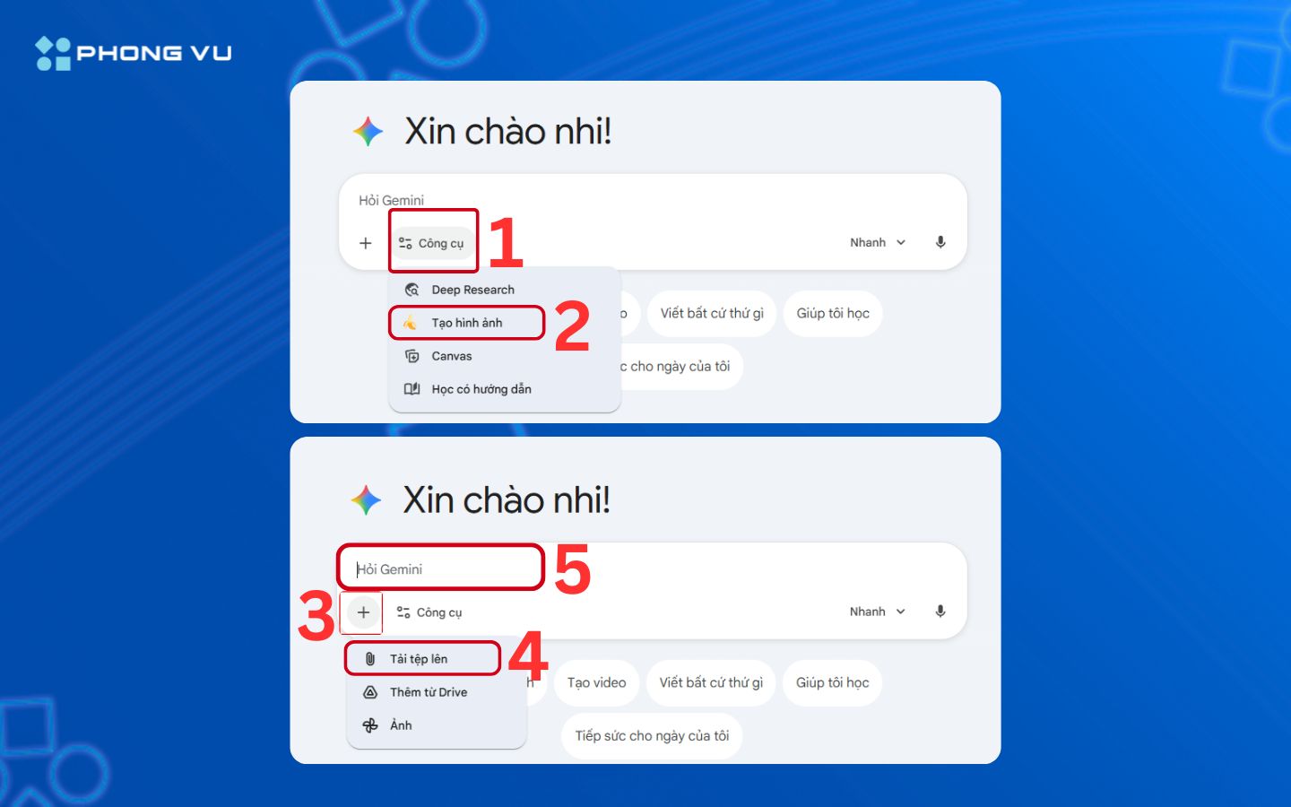 Cách tạo ảnh chụp Photobooth bằng AI Gemini cực đáng yêu 5 Cách tạo ảnh chụp Photobooth bằng AI Gemini chi tiết
