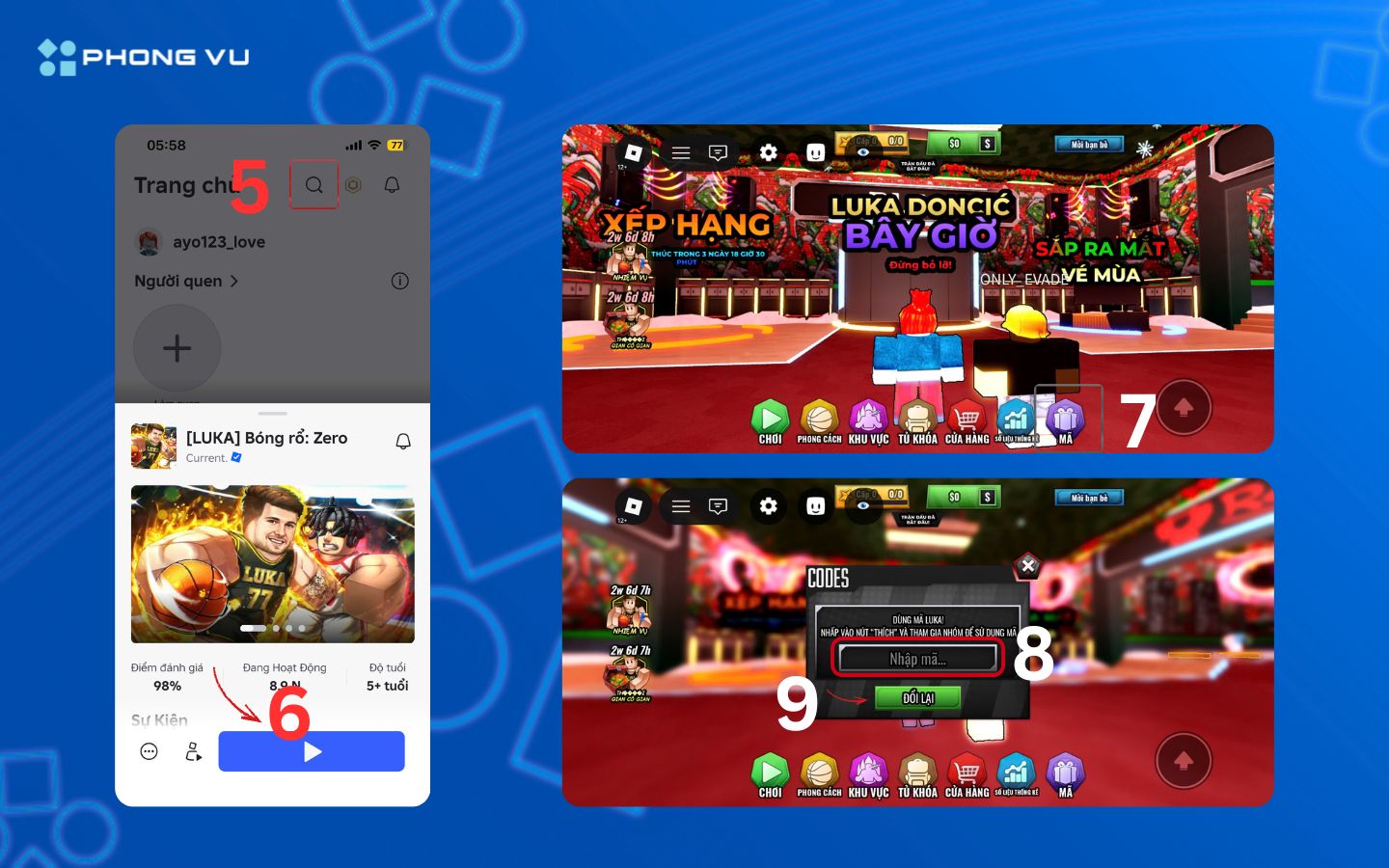 Hướng dẫn nhập code Basketball Zero dễ dàng, nhanh chóng