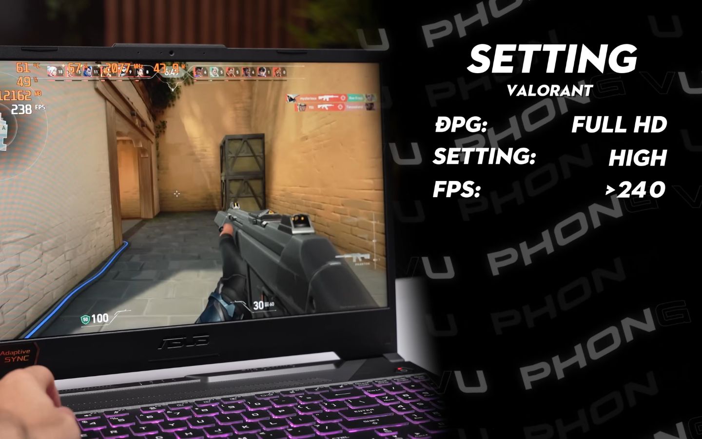 Đánh giá Laptop Asus TUF Gaming A15 FA506NCG-HN184W: Lựa chọn Gaming sinh viên đáng mua 2 Card đồ họa NVIDIA GeForce RTX 3050 4GB GDDR6 có TGP tối đa 75W