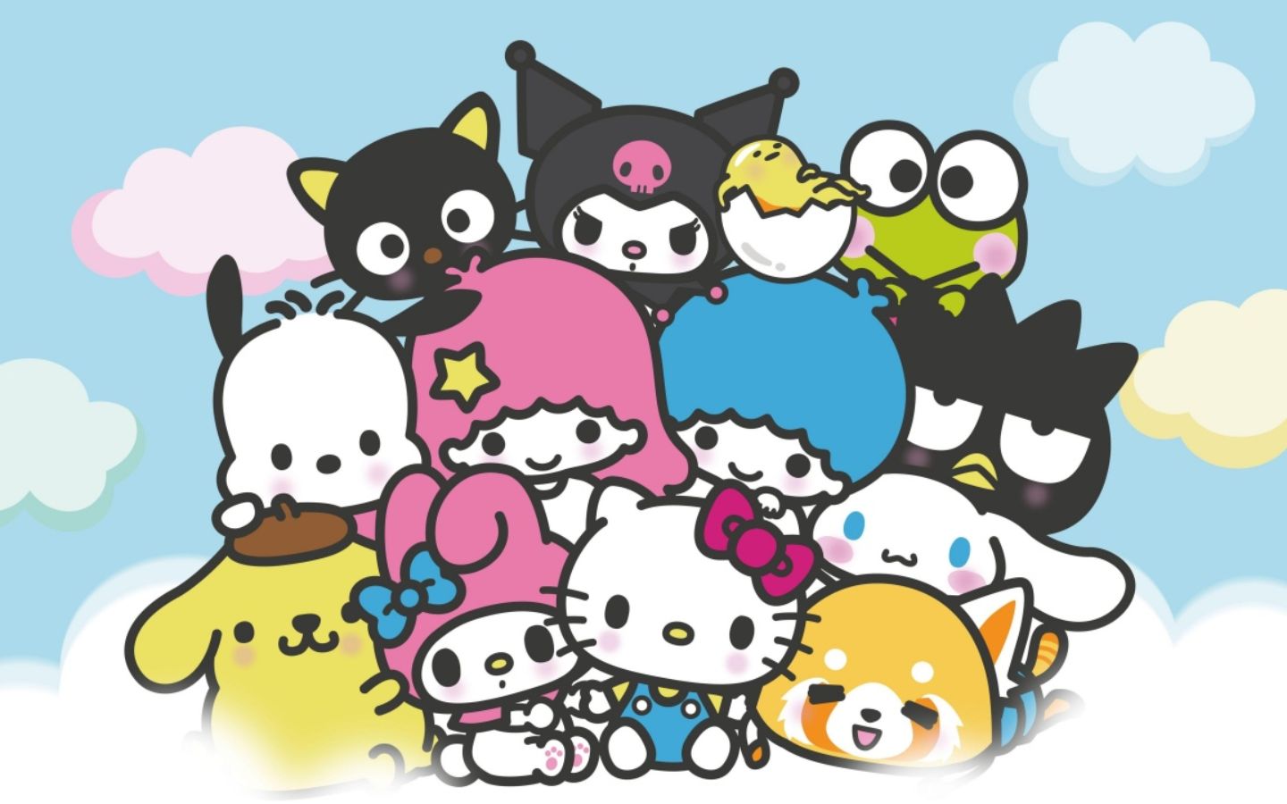 Đại gia đình Sanrio, đông vui rộn ràng siêu đáng yêu