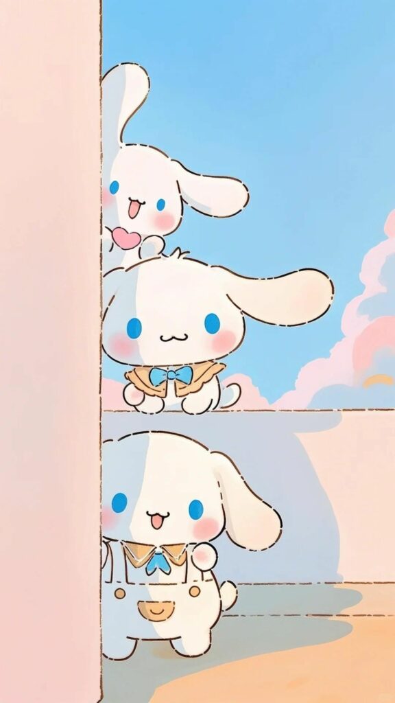 Peek-a-boo dễ thương, đứng cạnh tường nhìn cực cưng