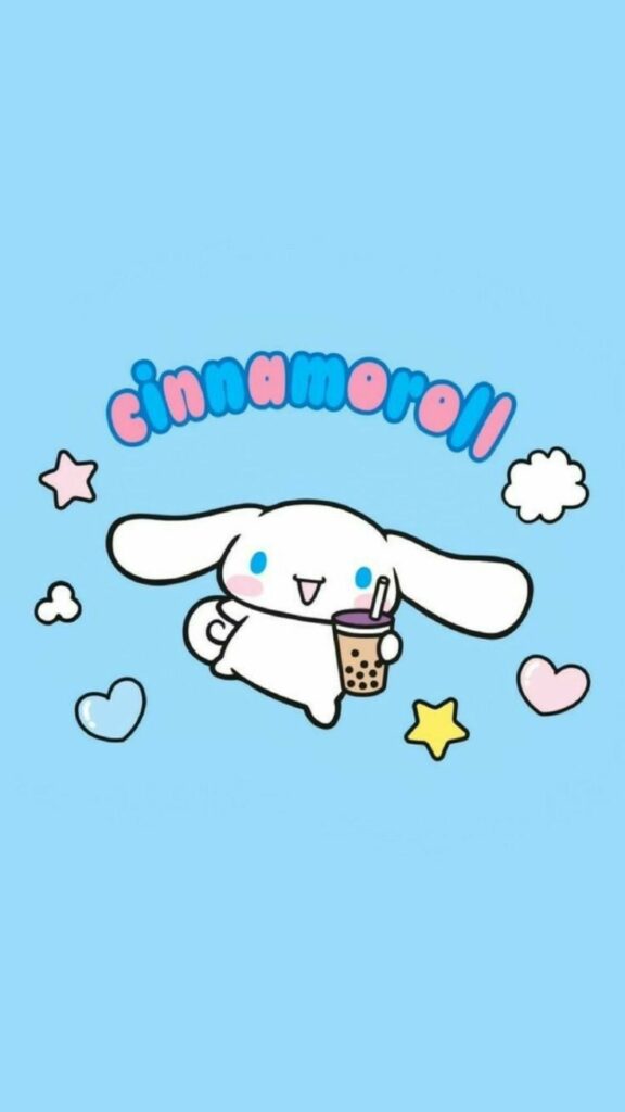 Hình nền Cinnamoroll cute phong cách năng động