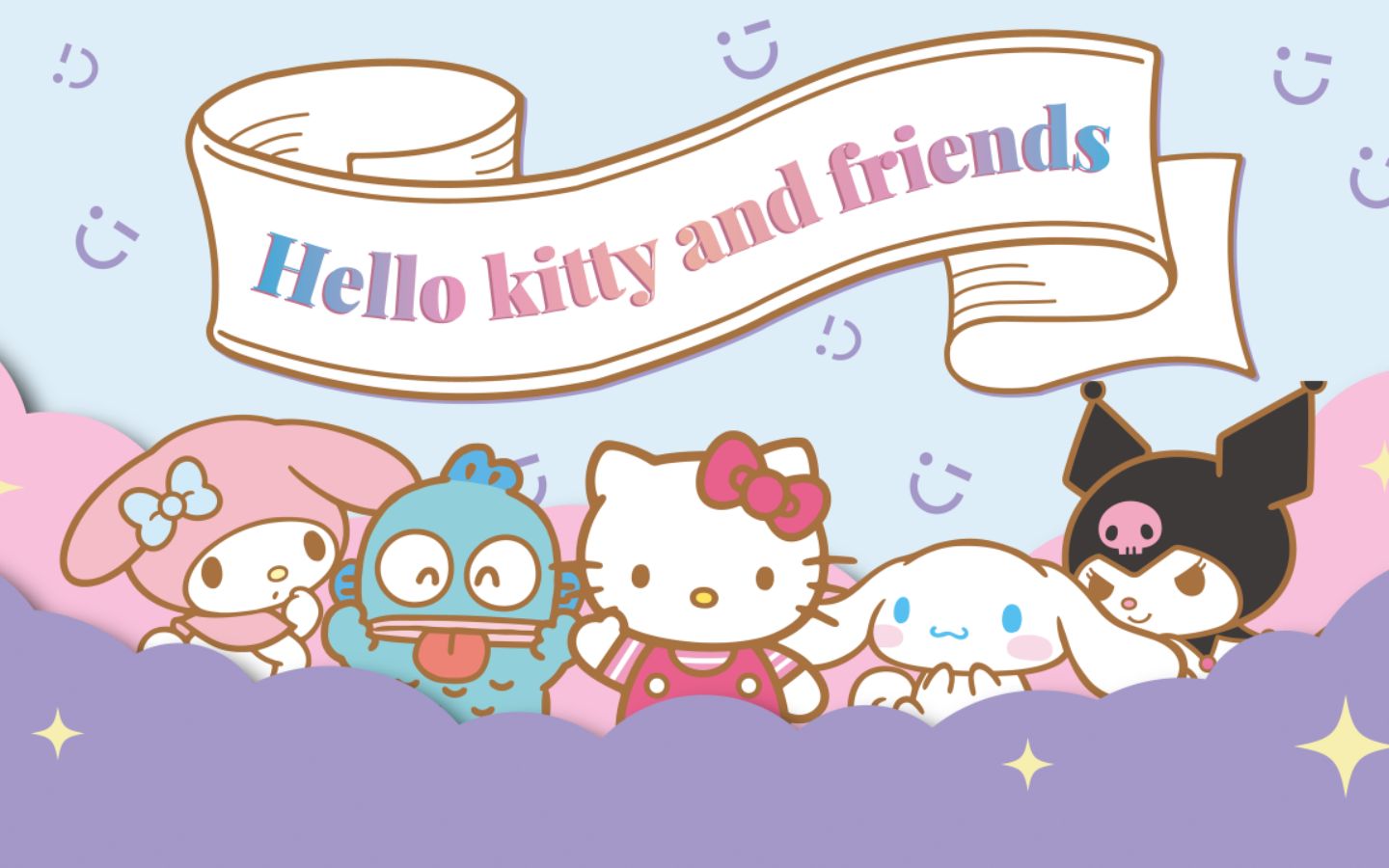 Hội bạn Cinnamoroll, vui nhộn rực rỡ đầy năng lượng