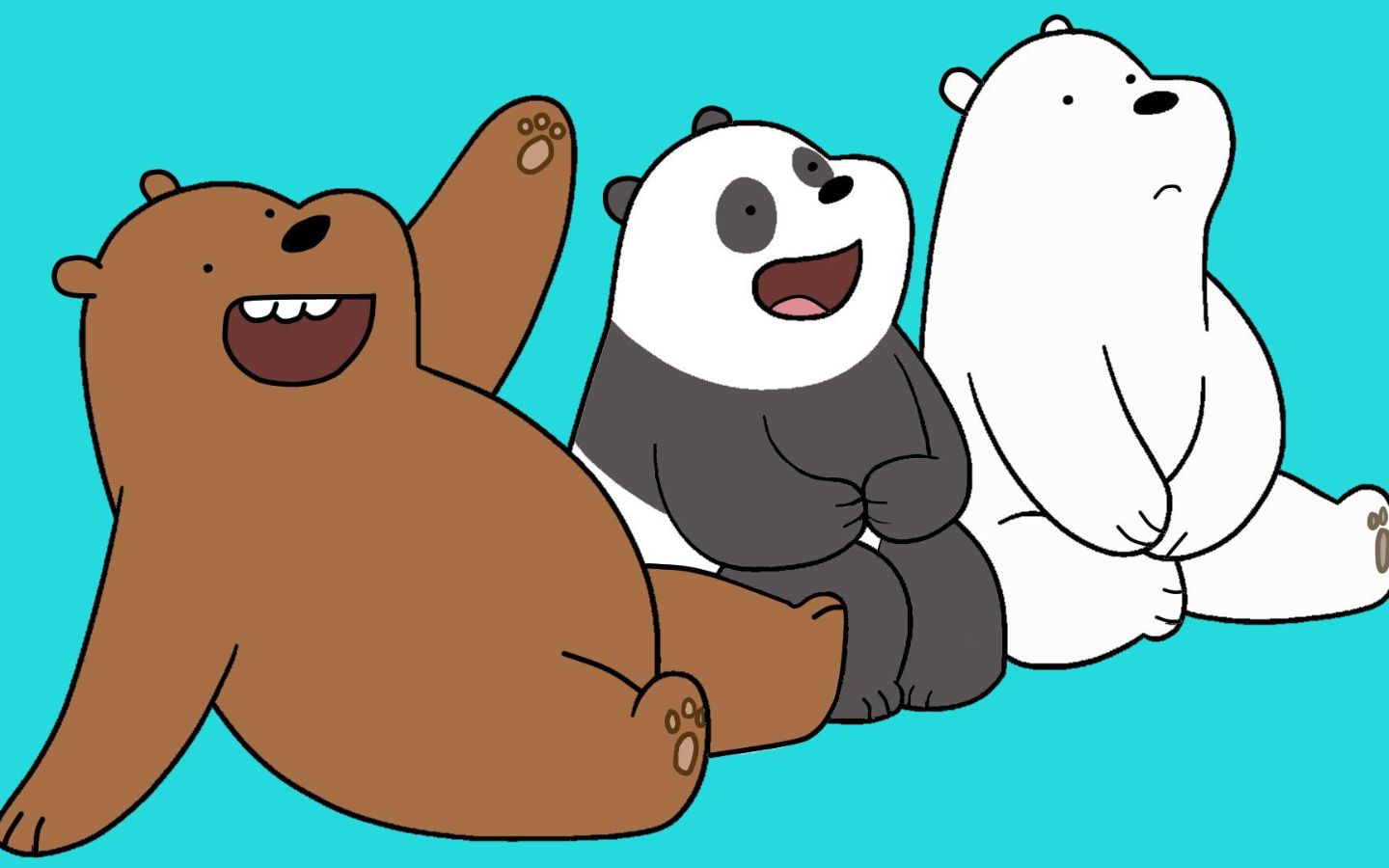 We Bare Bears trượt dài vui vẻ
