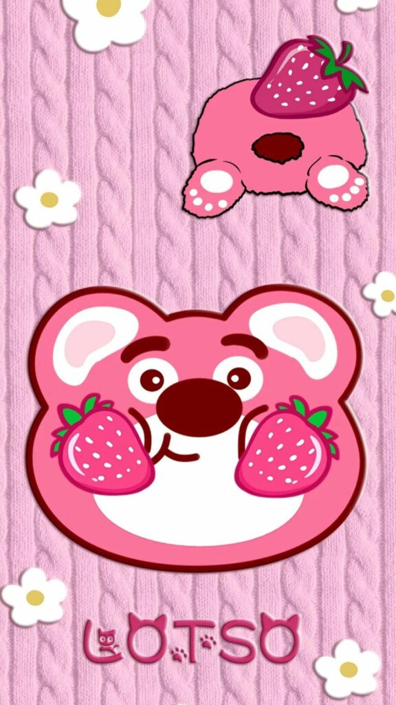 Lotso mặt tròn ôm dâu ngọt ngào