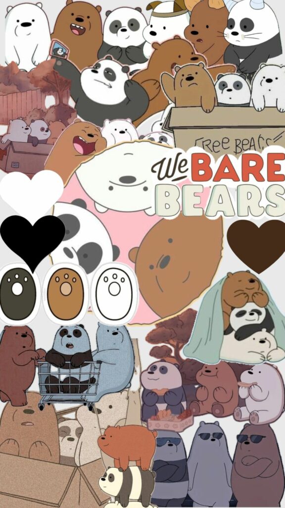 Hình nền We Bare Bears phong phú