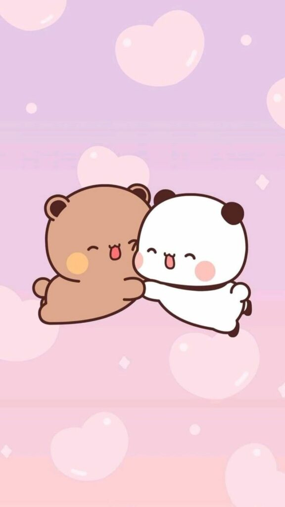 Bubu ôm Dudu giữa nền tim