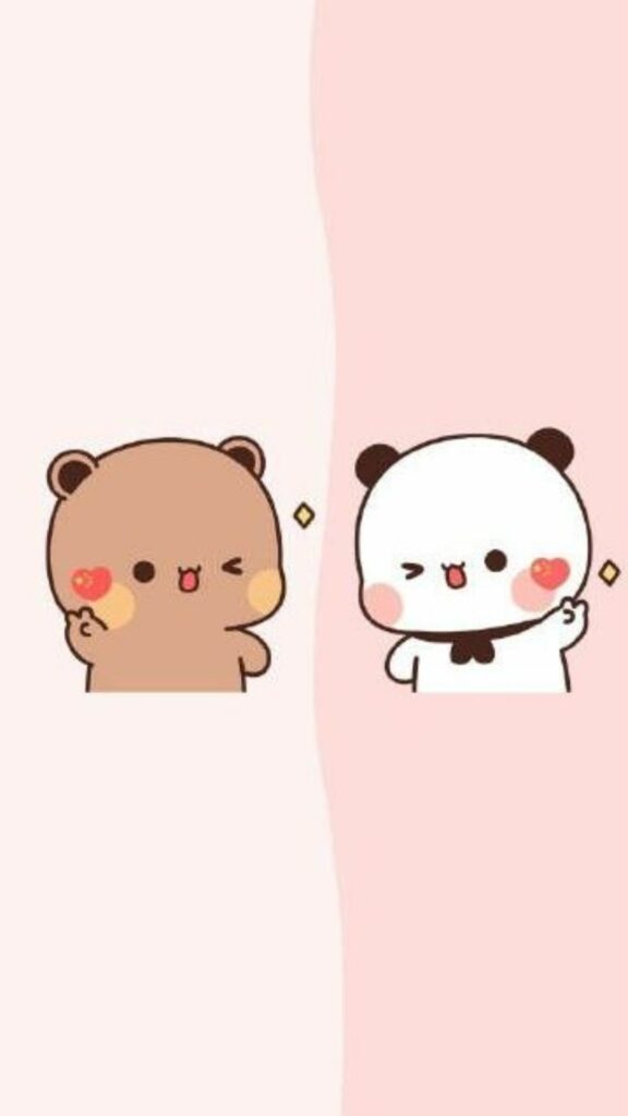 Bubu Dudu đứng cạnh nhau