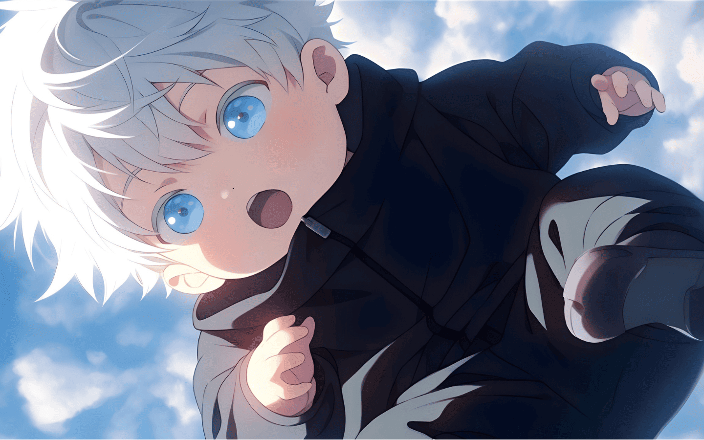 Hình nền chibi Gojo cute
