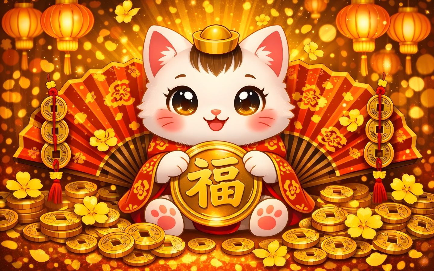 Hình ảnh tươi sáng biểu trưng phúc lộc viên mãn
