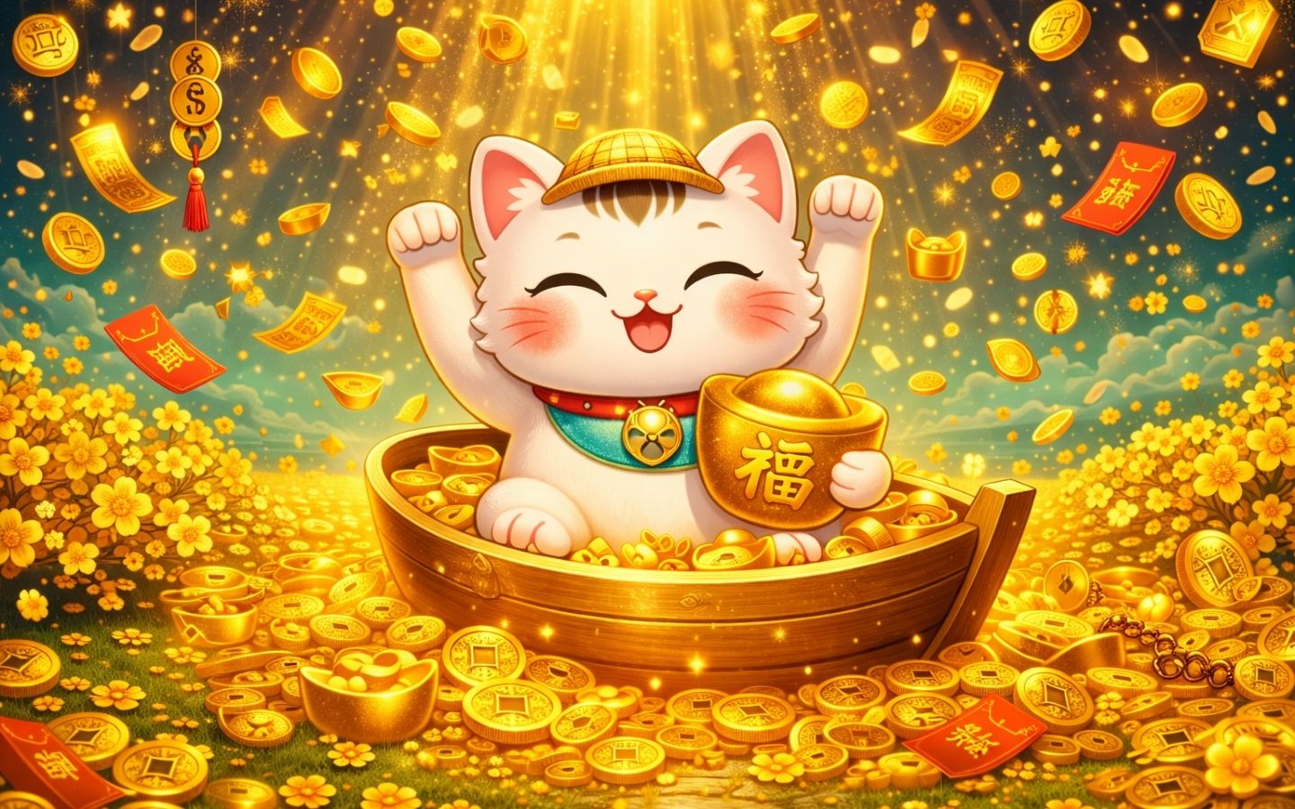 Không gian vàng rực lan tỏa năng lượng tích cực