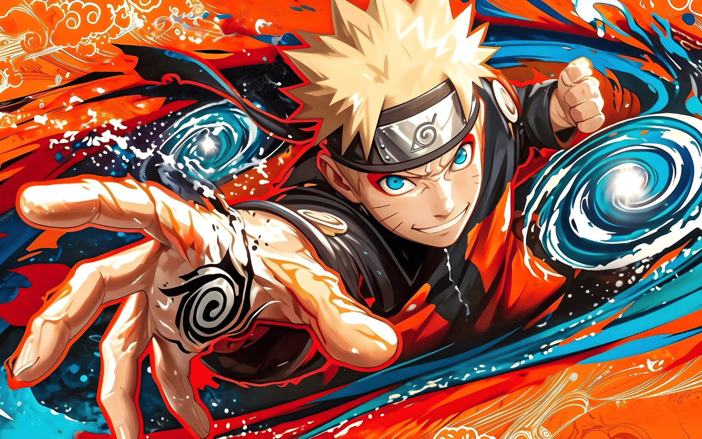 Hình nền Naruto Uzumaki kiên cường 
