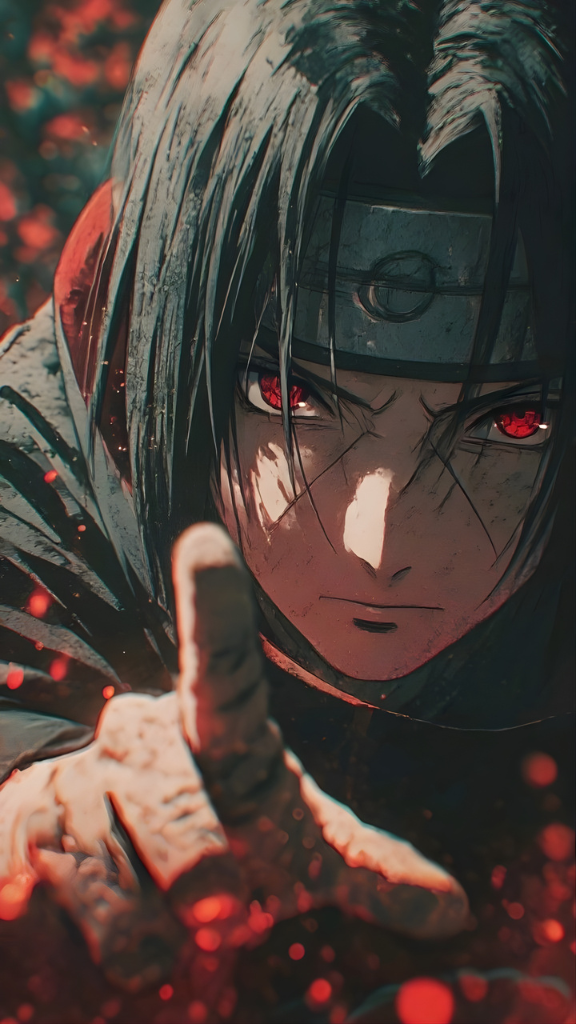 Hình nền nhân vật Itachi Uchiha huyền bí