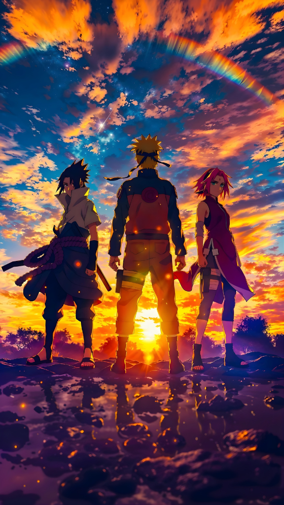 Hình nền anime Naruto nghệ thuật