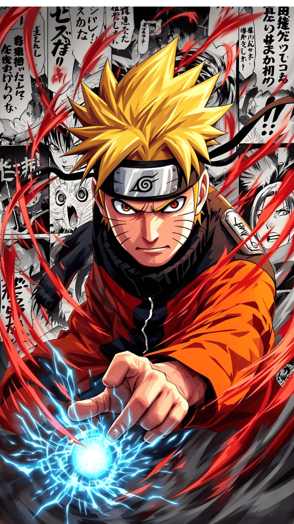 Hình nền nhân vật Narukto Uzumaki 4K