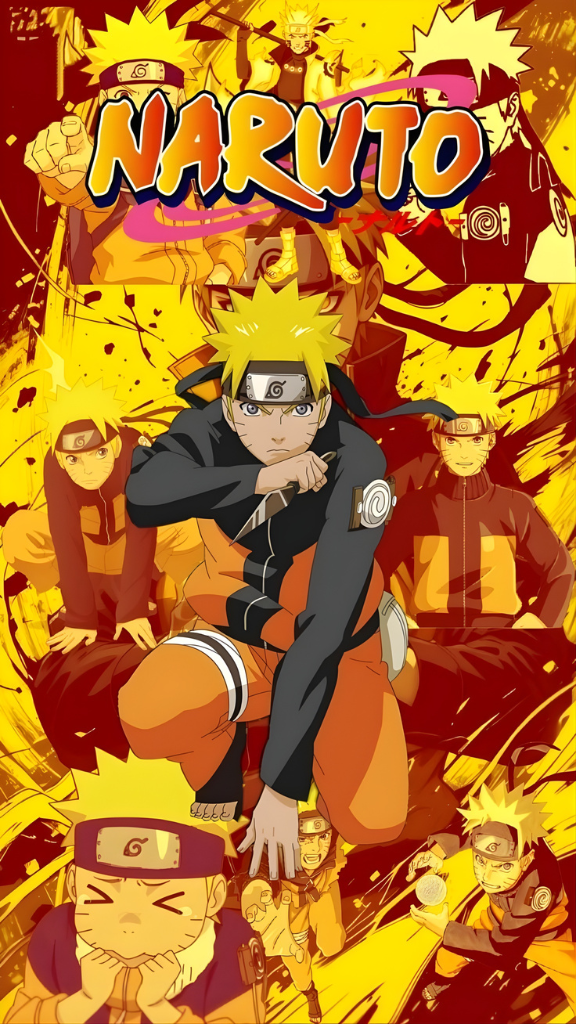 Hình nền nhân vật Narukto Uzumaki quyết chiến