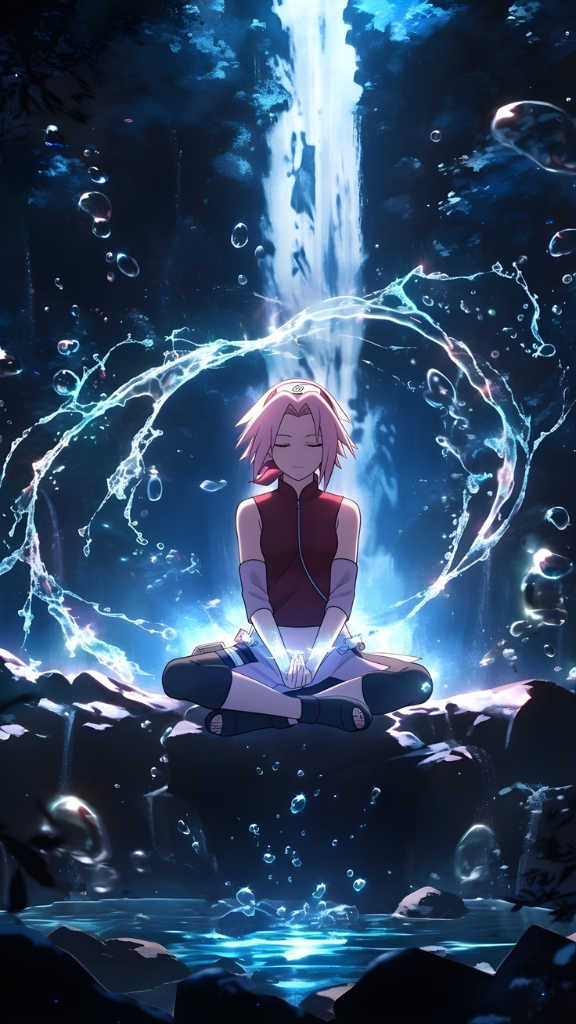Hình nền Sakura Haruno nghệ thuật