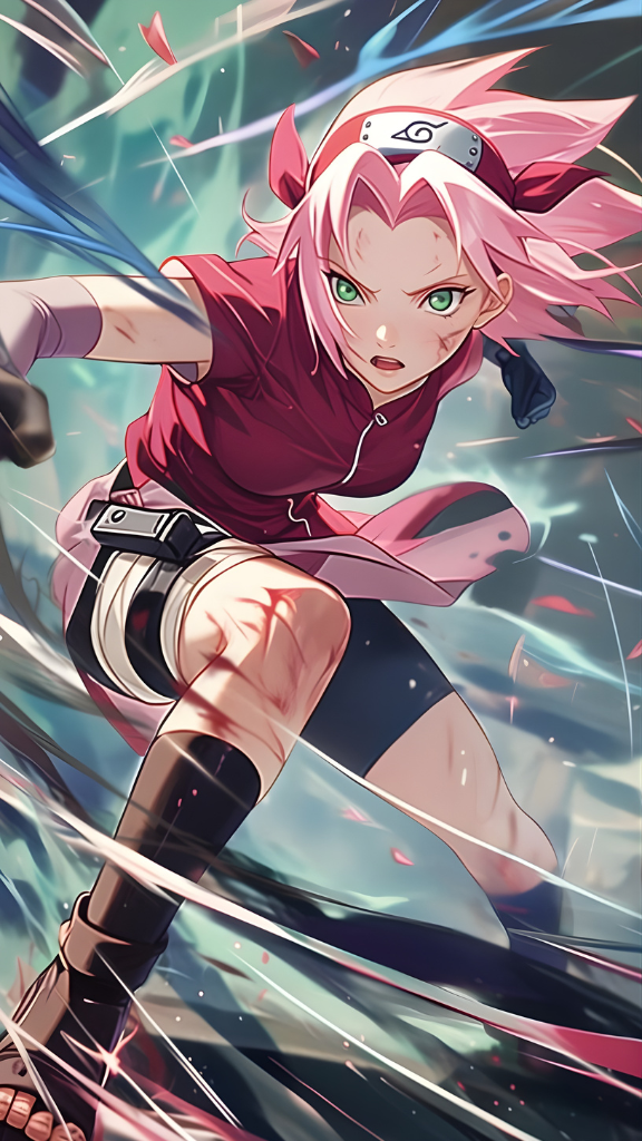 Hình nền nhân vật Sakura Haruno trí tuệ
