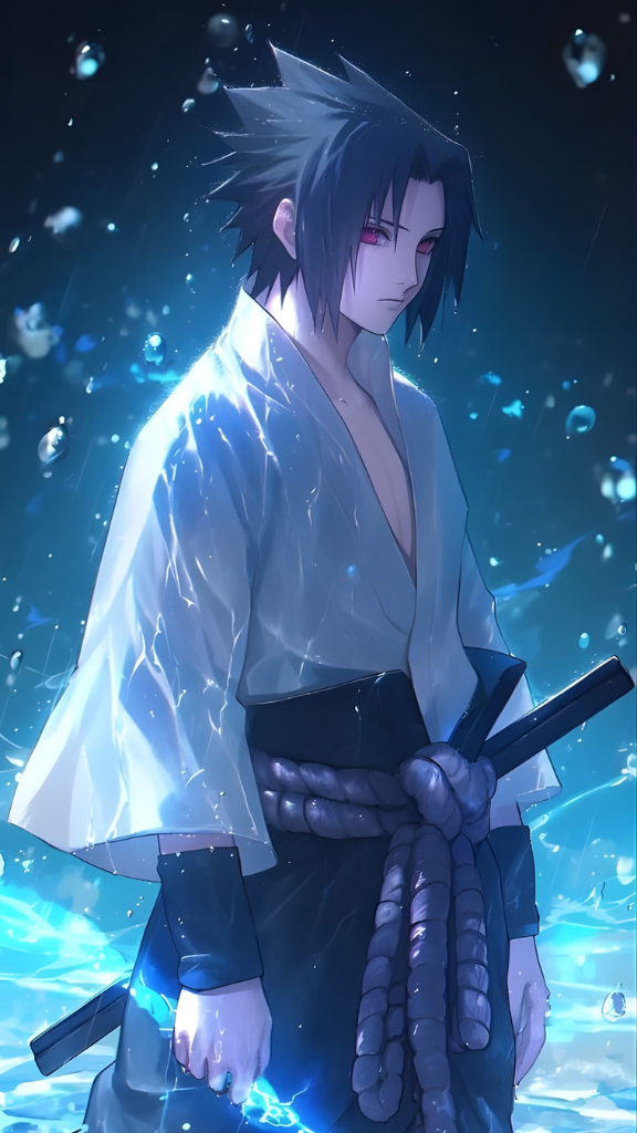 Hình nền nhân vật Sasuke Uchita 4K 