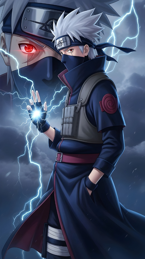 Hình nền nhân vật Kakashi Hatake khí chất