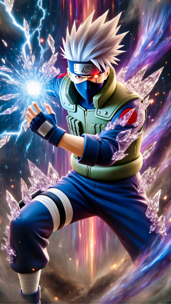 Hình nền nhân vật Kakashi Hatake nghệ thuật