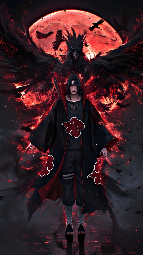 Hình nền nhân vật Itachi Uchiha 4K